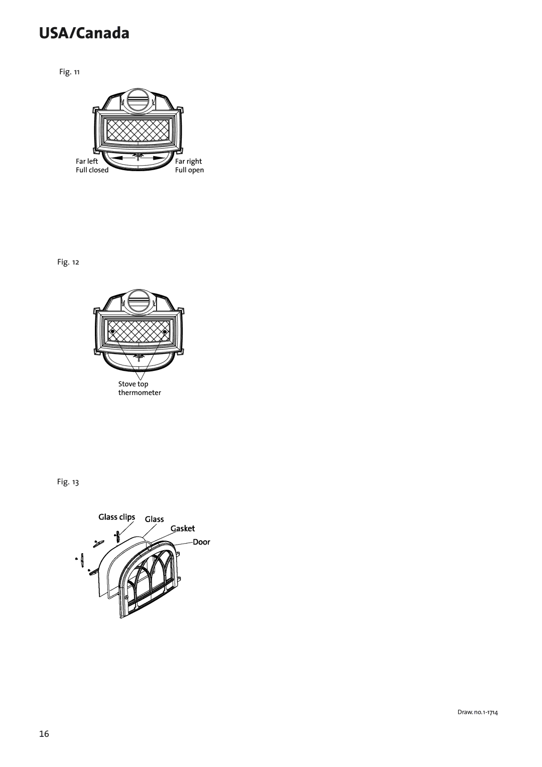 Jotul Woodstove F 400 manual Draw. no 