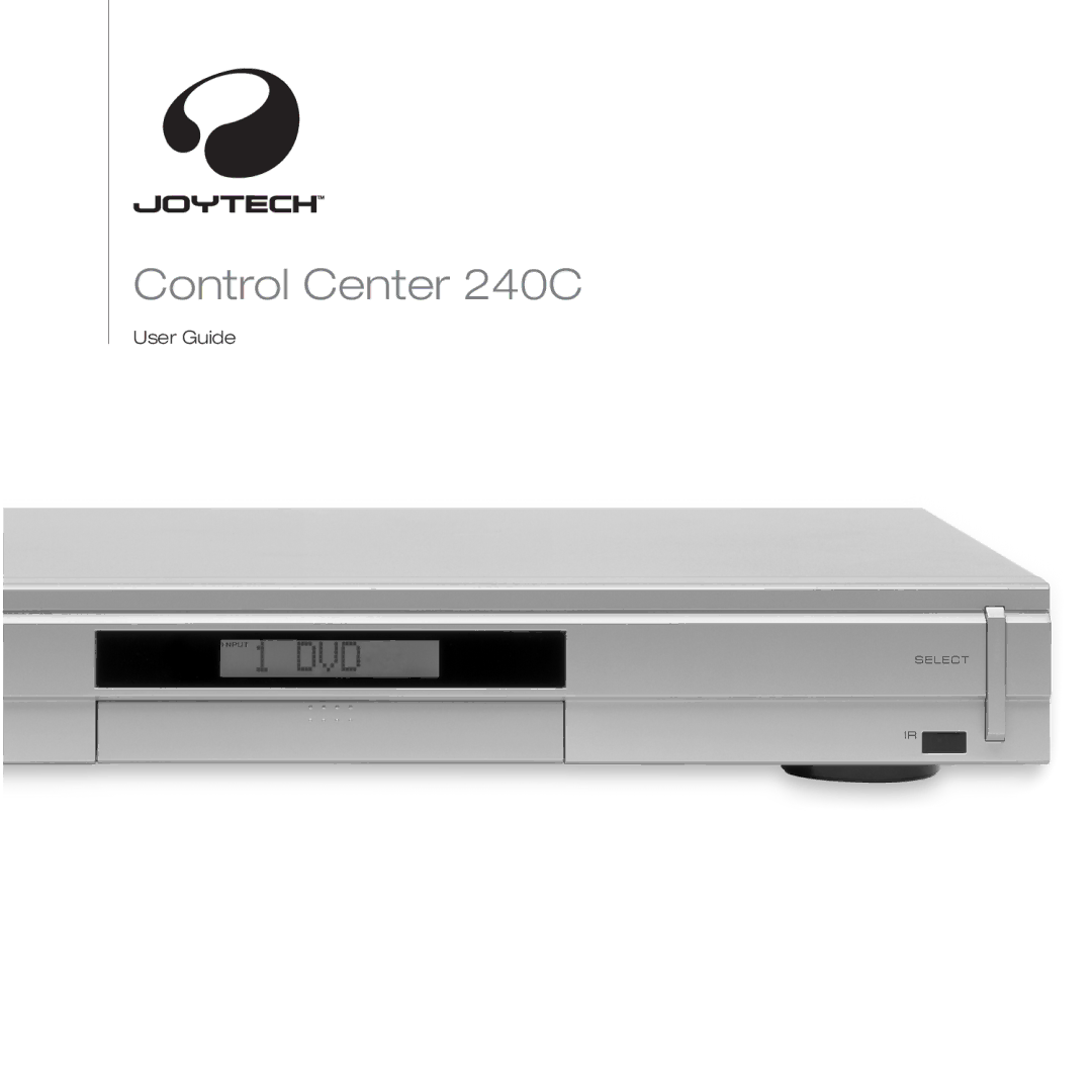 Joytech manual Control Center 240C 