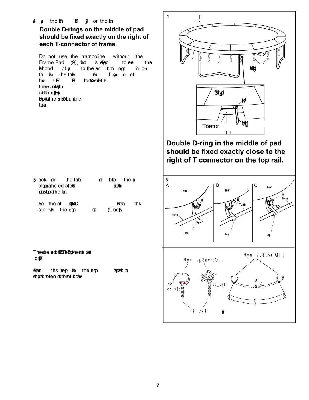 Jumpking OR1213 manual Webbing 