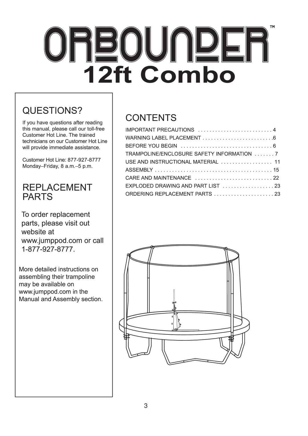 Jumpking YJ manual 