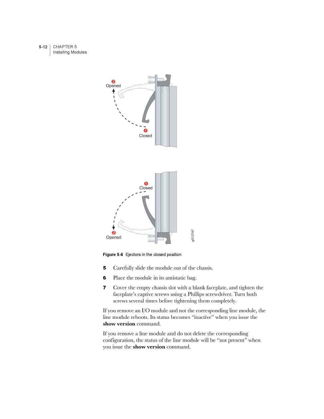 Juniper Networks E-Series manual Opened 