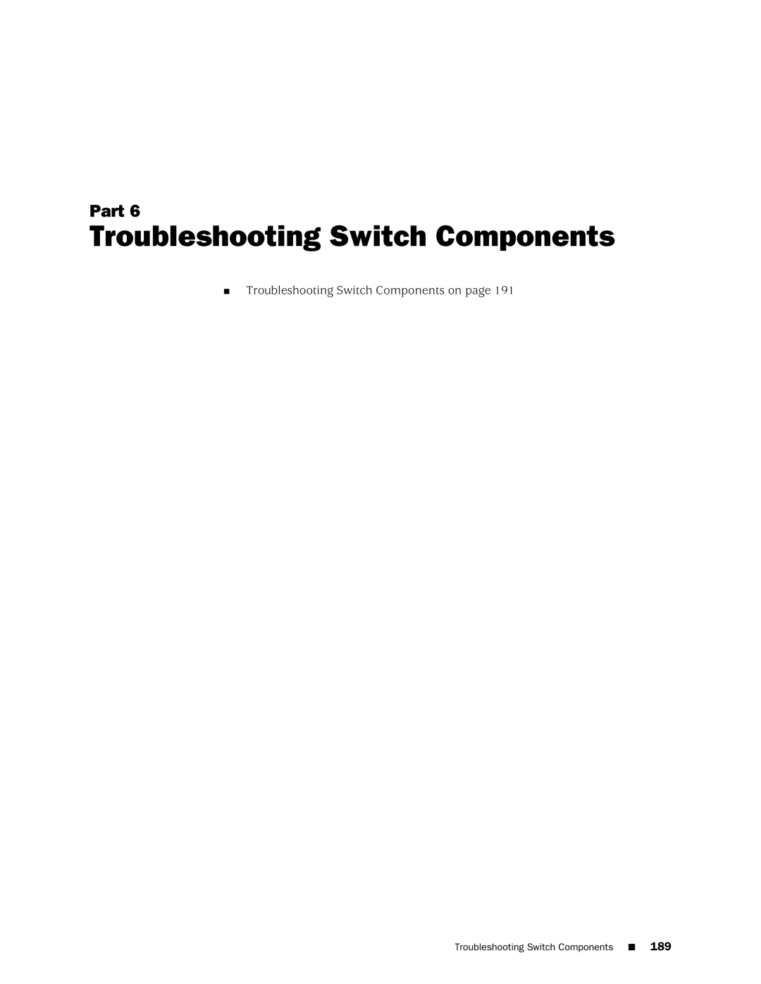 Juniper Networks EX4200, EX3200 manual Troubleshooting Switch Components 