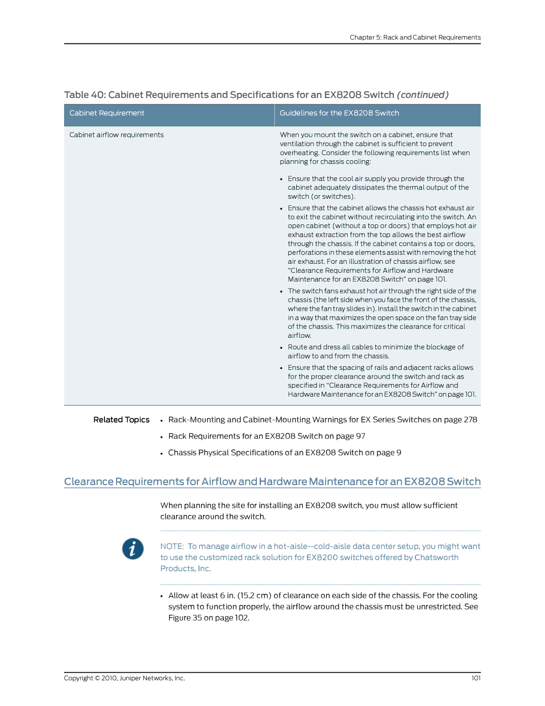 Juniper Networks manual Hardware Maintenance for an EX8208 Switch on 