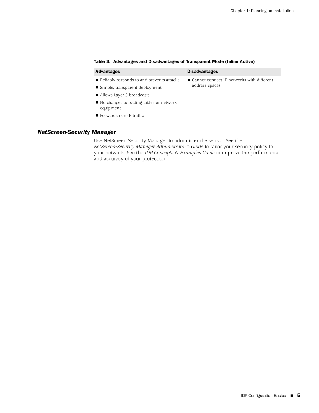 Juniper Networks IDP75, IDP250, IDP8200, IDP 800 manual NetScreen-Security Manager 