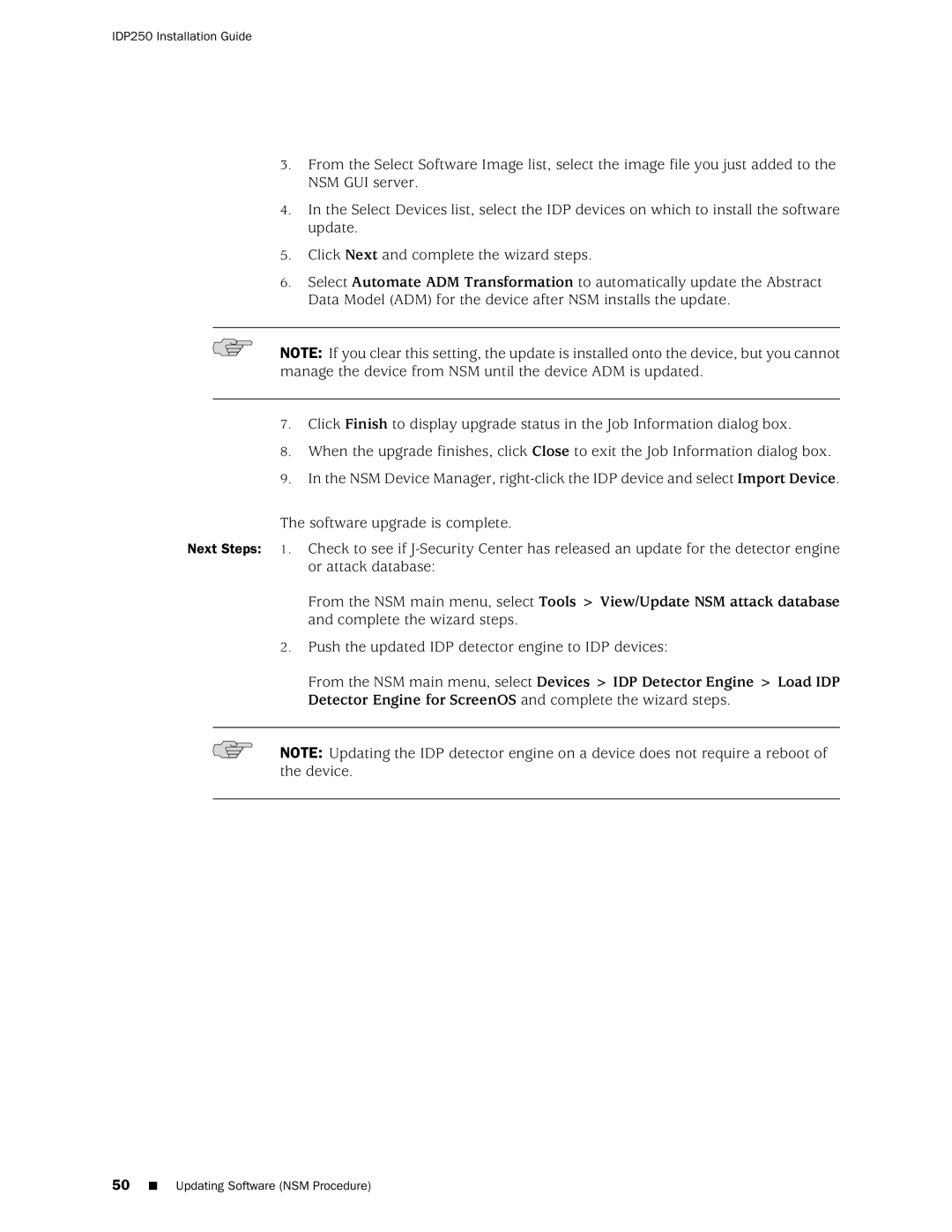 Juniper Networks manual IDP250 Installation Guide 