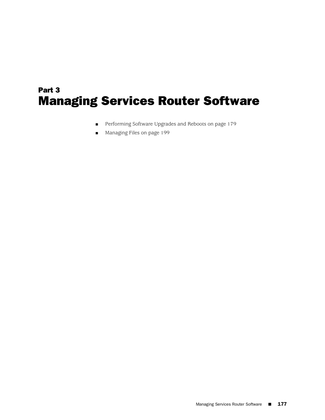 Juniper Networks J-Series manual Managing Services Router Software 