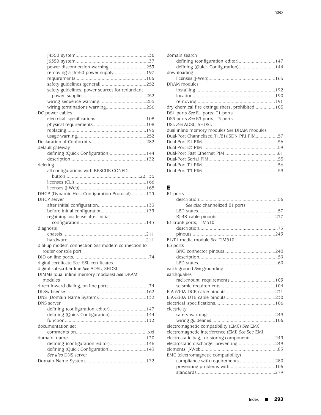 Juniper Networks J2320 manual 253 