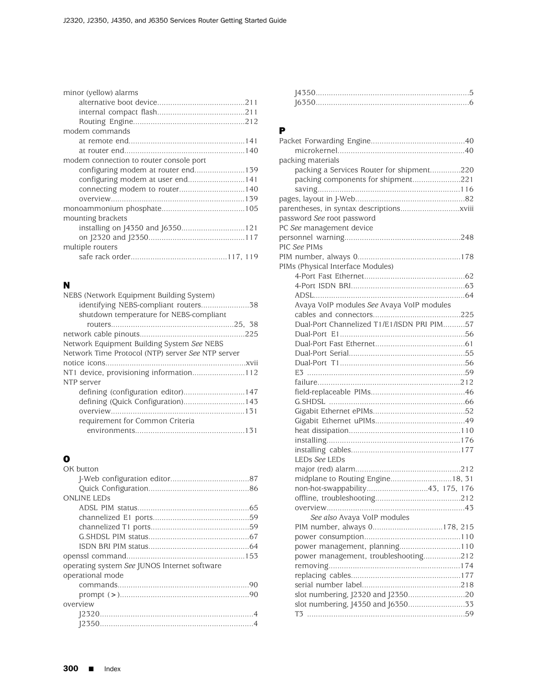 Juniper Networks J2320 manual Adsl 