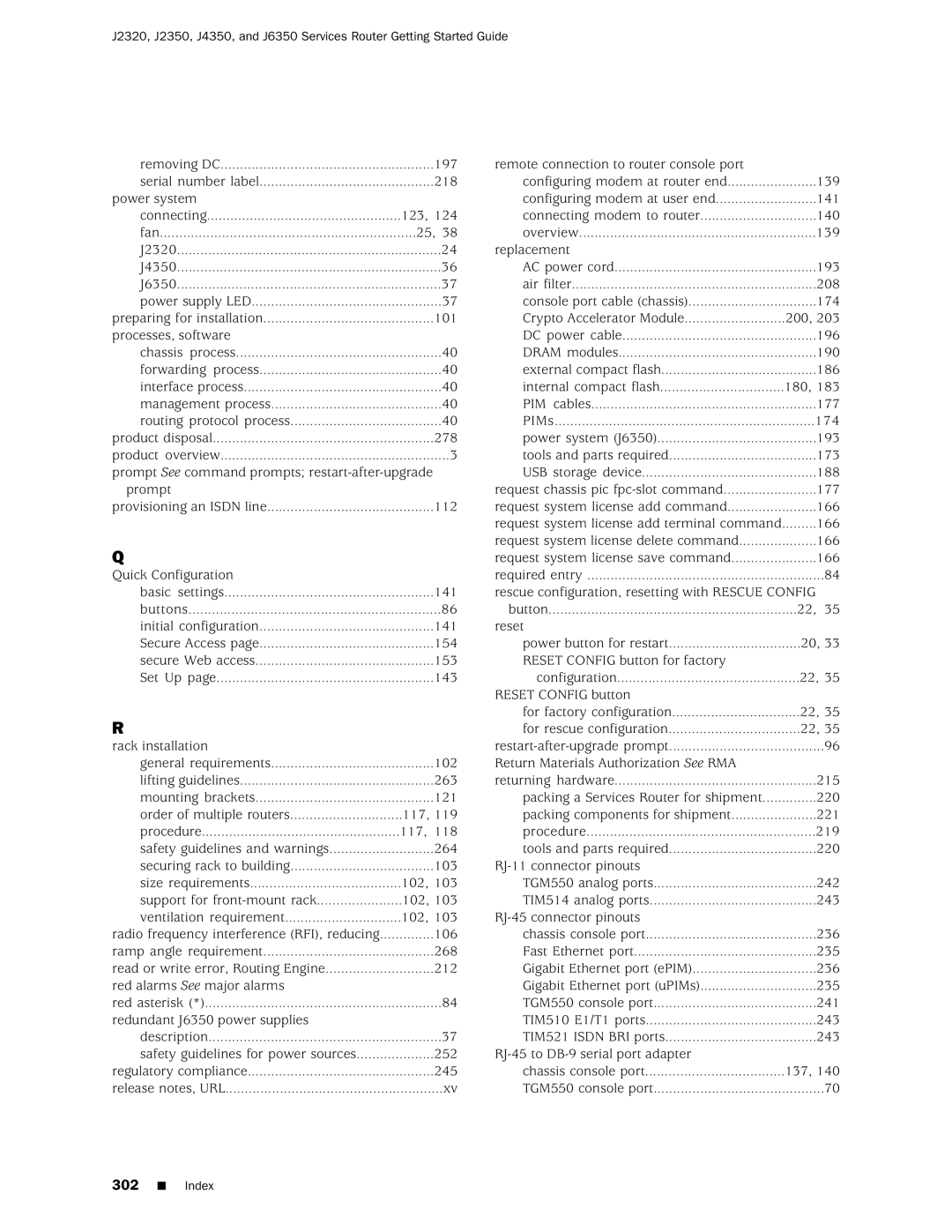 Juniper Networks J2320 manual Power system Connecting 123 Fan 