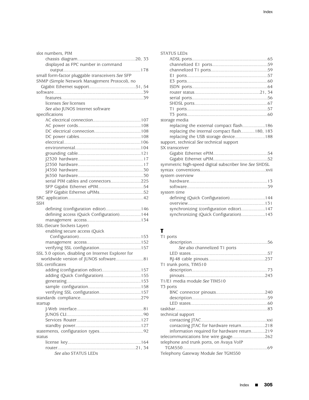 Juniper Networks J2320 manual Ssh 