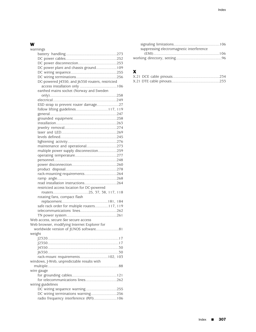 Juniper Networks J2320 manual Emi 