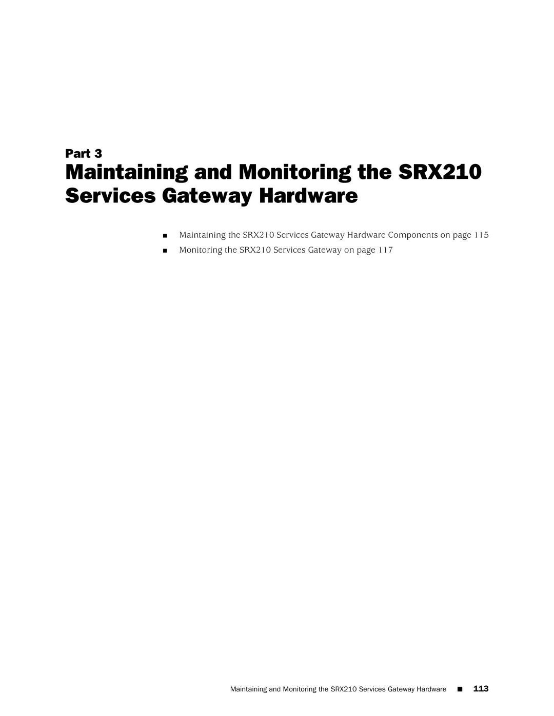 Juniper Networks SRX 210 manual Part 