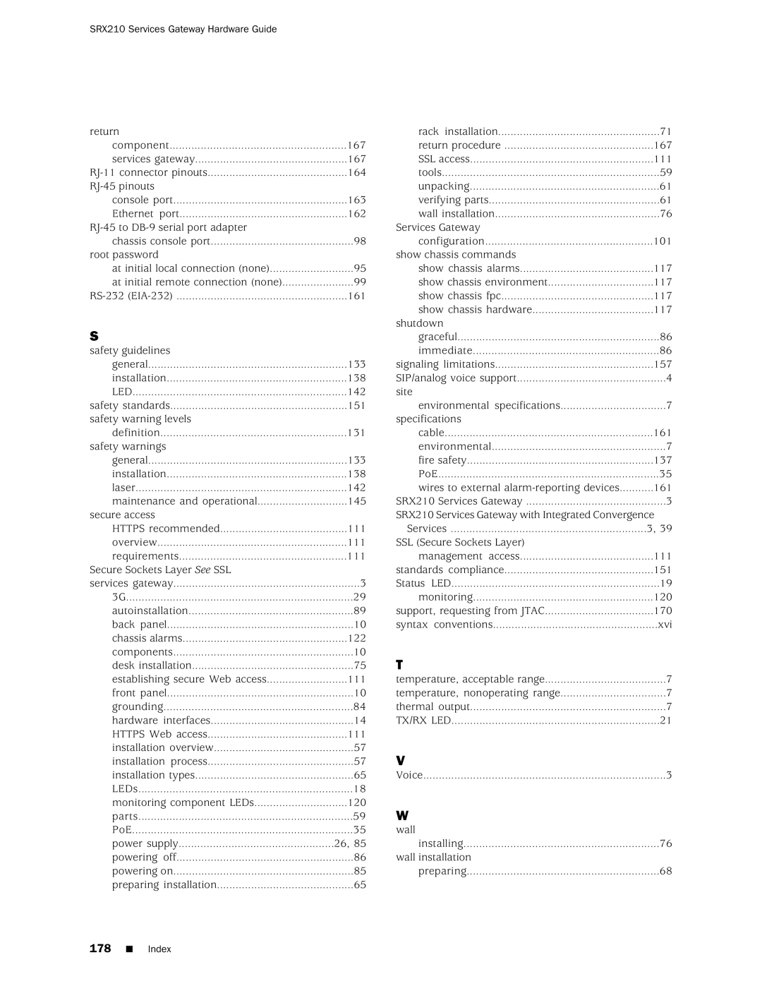 Juniper Networks SRX 210 manual Led 