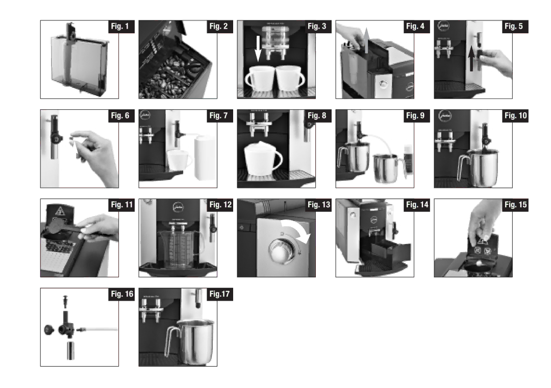 Jura Capresso F505 manual 