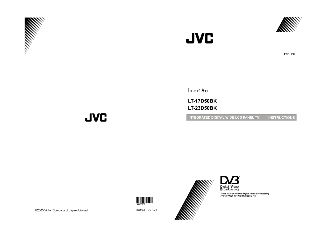 JVC 0205MKH-VT-VT manual LT-17D50BK LT-23D50BK 