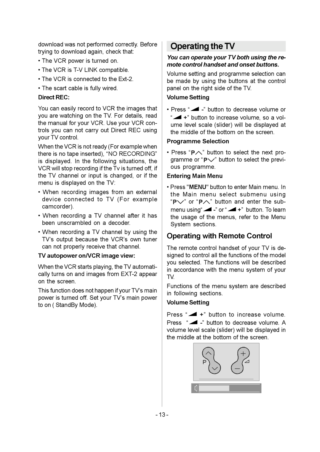 JVC 1004MKH-VT-VT manual Operating with Remote Control 