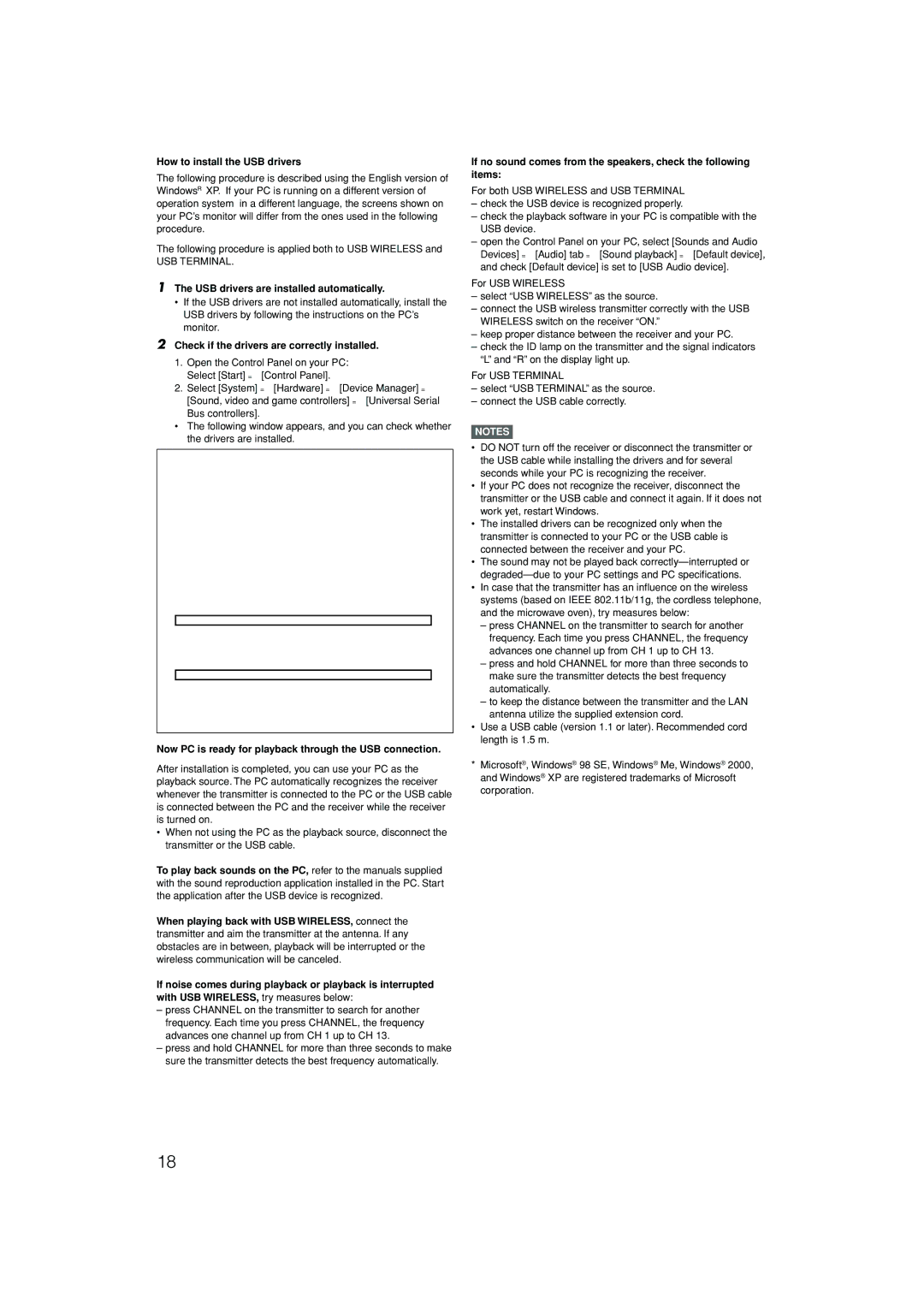 JVC 1105RYMMDWJEIN, LVT1437-001A How to install the USB drivers, USB Terminal, USB drivers are installed automatically 