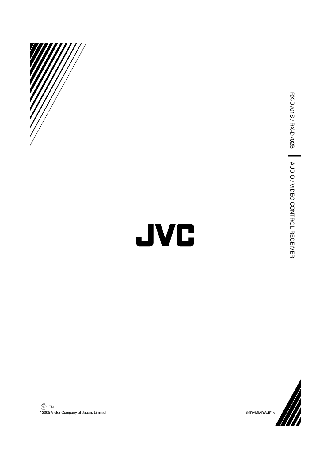 JVC LVT1437-001A manual Victor Company of Japan, Limited, 1105RYMMDWJEIN 