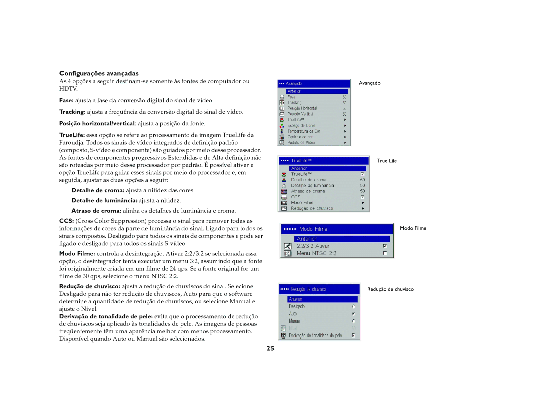 JVC 5700 manual `çåÑáÖìê~´πÉë=~î~å´~Ç~ë, ~å´~Çç QêìÉ=iáÑÉ JçÇç=cáäãÉ OÉÇì´ç=ÇÉ=ÅÜìîáëÅç 