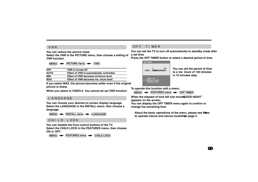 JVC AV-21M535, AV-21M515, AV-21M315, AV-21V315, AV-25M515, AV-25M315 specifications Customized setting 