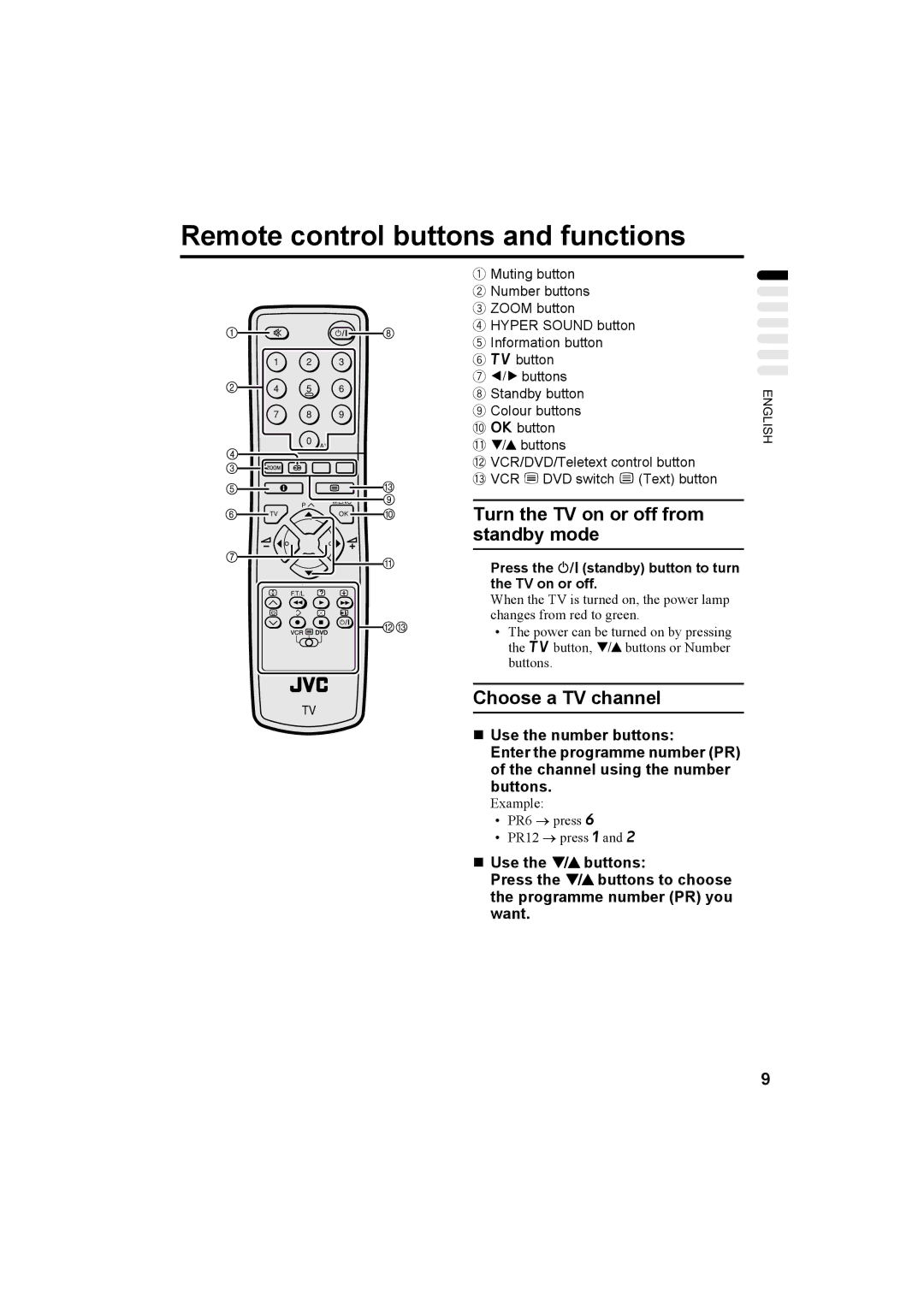 JVC AV-32R370KE, AV-28R370KE specifications Menu Tvok 