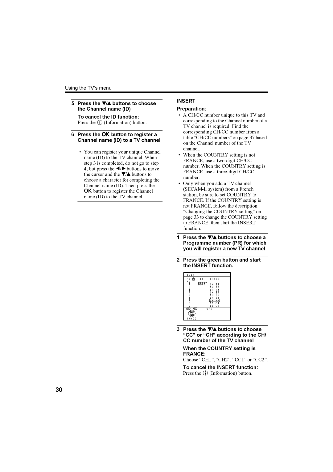 JVC AV-28R370KE, AV-32R370KE specifications Preparation, France 