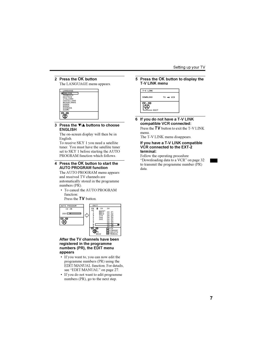 JVC AV-32R370KE, AV-28R370KE specifications English 