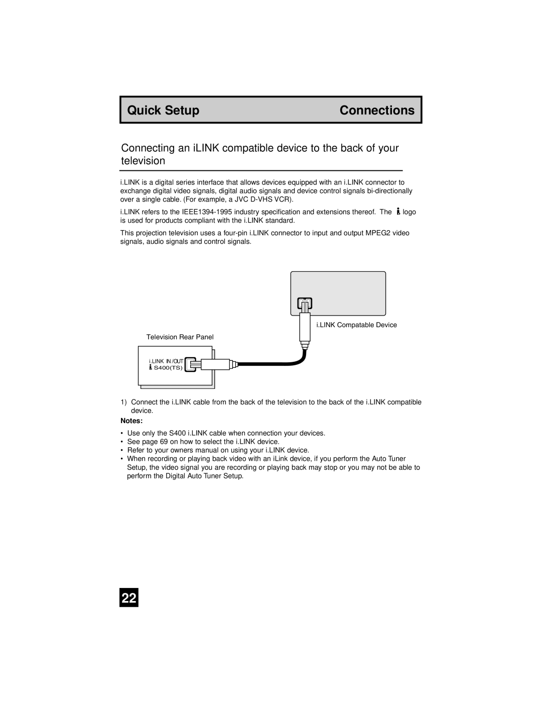 JVC AV-65WP94, AV 56WP94 manual Link Compatable Device 