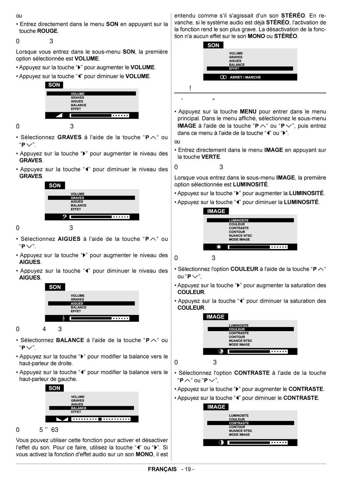 JVC AV21BT70EP, AV28BT70EP manual Menu Image 