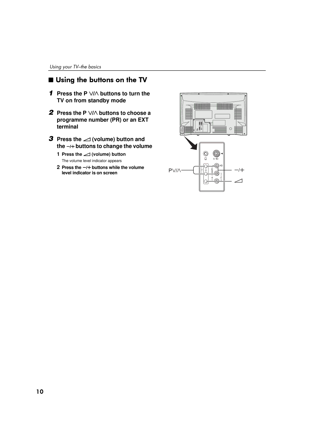 JVC AV28S2EI, AV32S2EI, AV32S2EI, AV28S2EI specifications 8VLQJ#WKH#EXWWRQV#RQ#WKH#79 