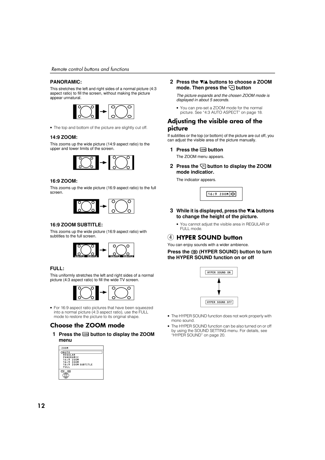 JVC AV28S2EI, AV32S2EI, AV32S2EI, AV28S2EI specifications KRRVH#WKH#=220#PRGH, Slfwxuh, +35#6281#EXWWRQ 