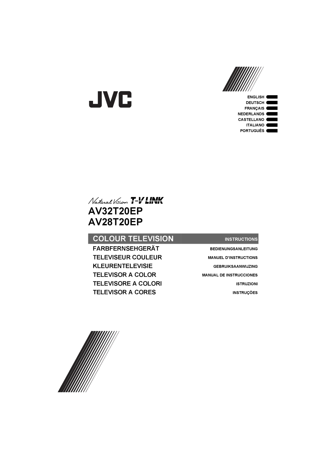 JVC manual AV32T20EP AV28T20EP 