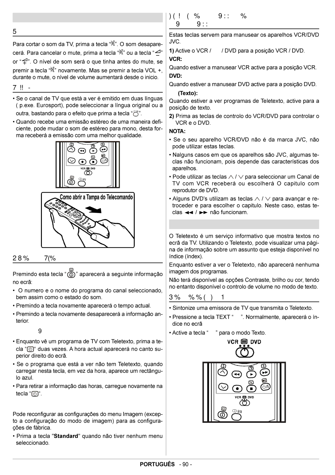 JVC AV29BF10ENS manual Outras Características, Teletexto 