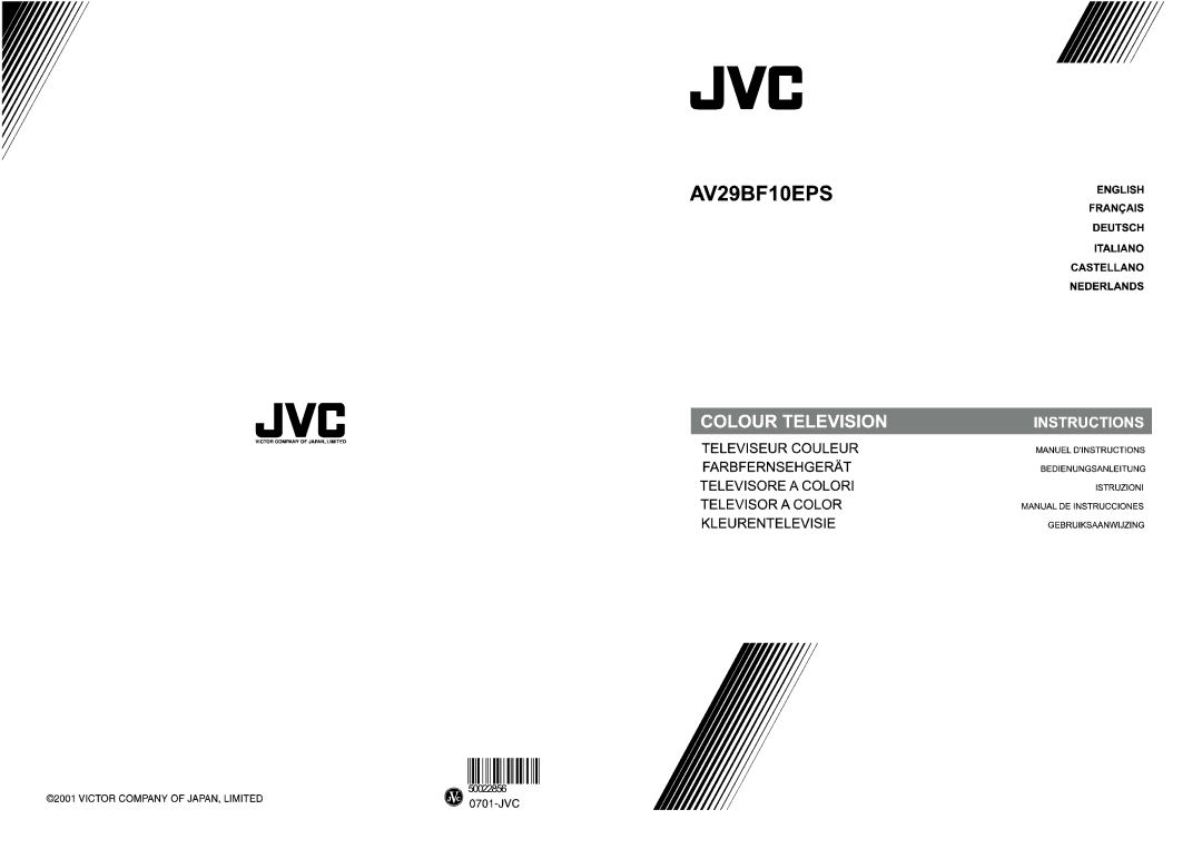 JVC AV29BF10EPS manual 