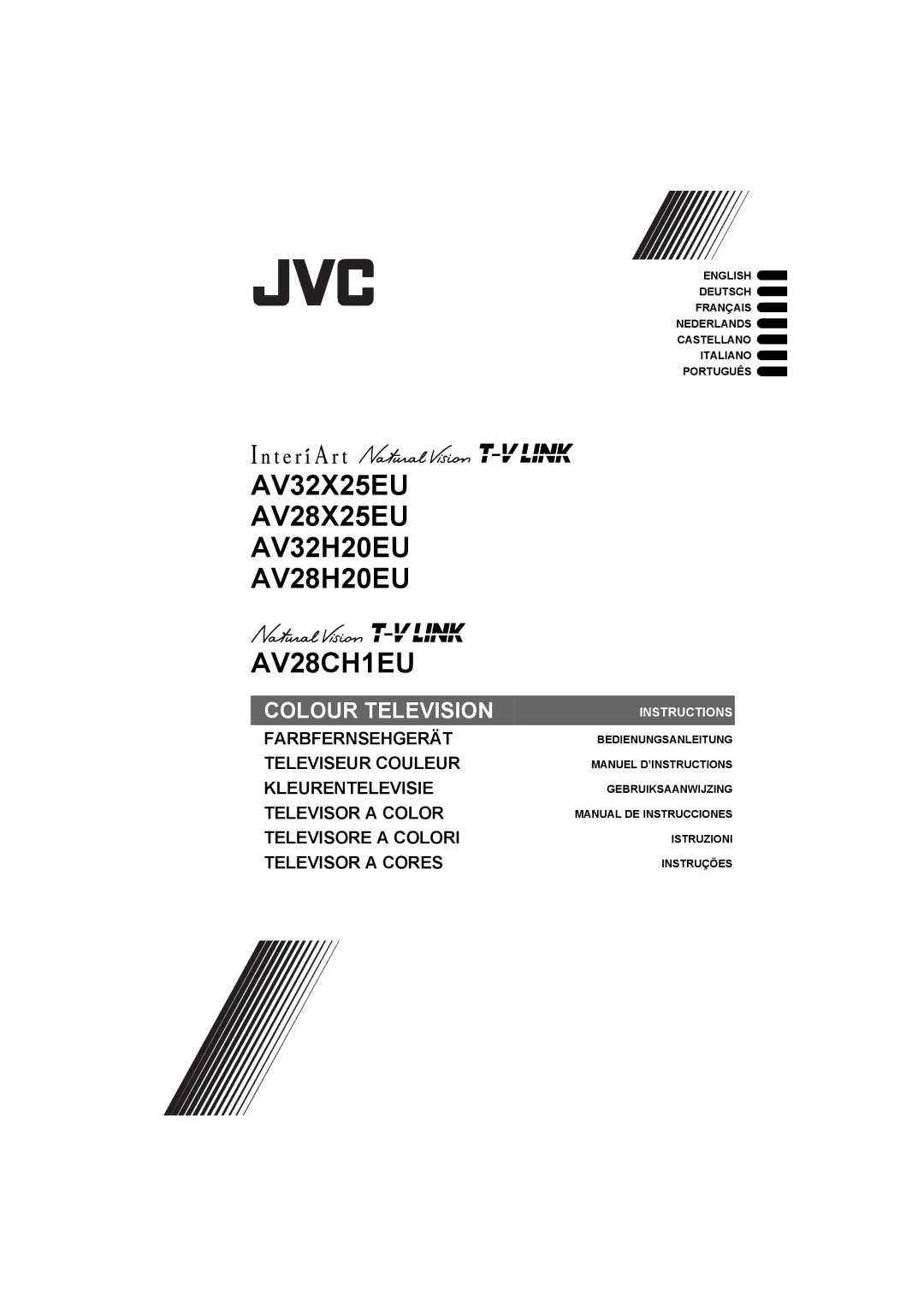 JVC manual AV32X25EU AV28X25EU AV32H20EU AV28H20EU AV28CH1EU 