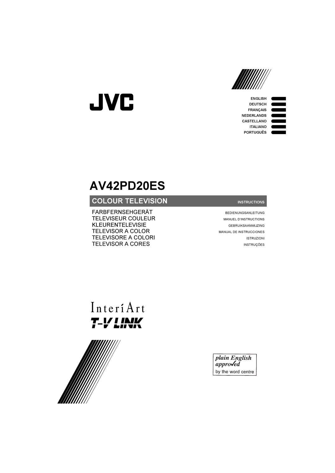 JVC AV42PD20ES manual 