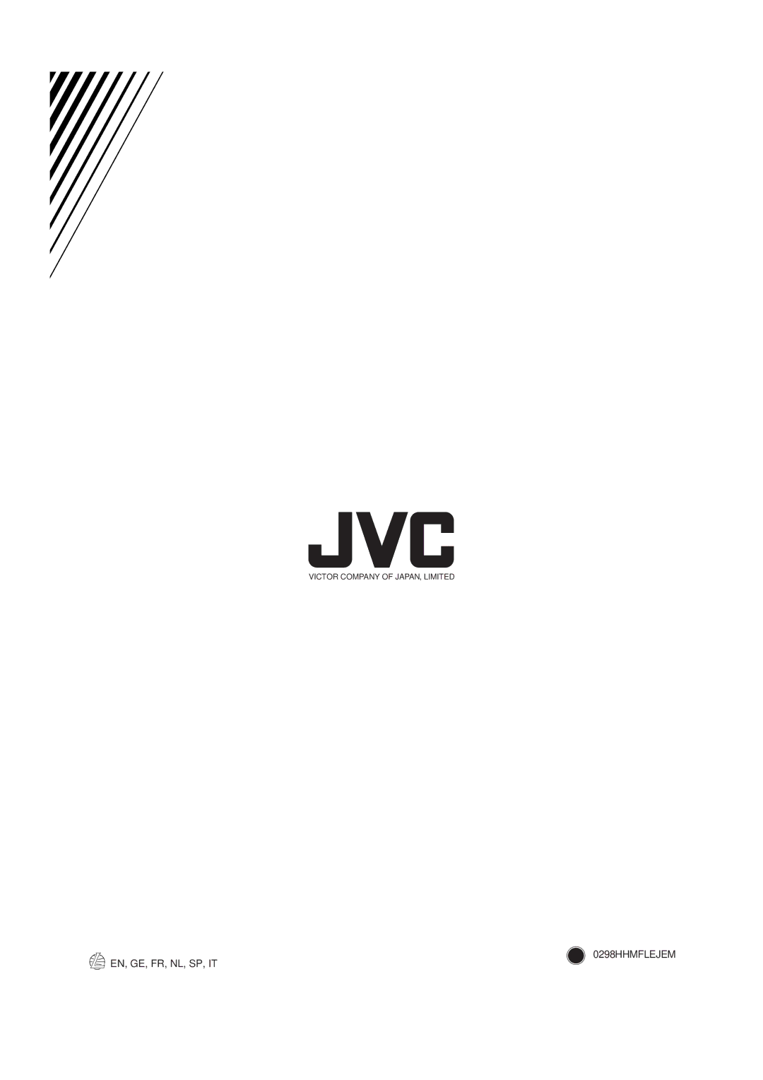 JVC CA-D672TR manual EN, GE, FR, NL, SP, IT JVC 0298HHMFLEJEM 