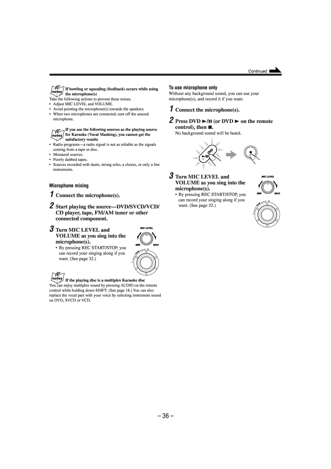 JVC CA-MXDVA9 manual 