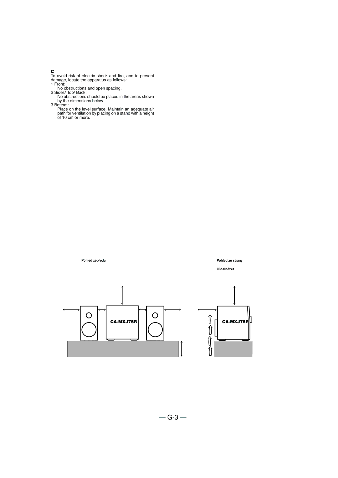 JVC CA-MXJ75R manual 