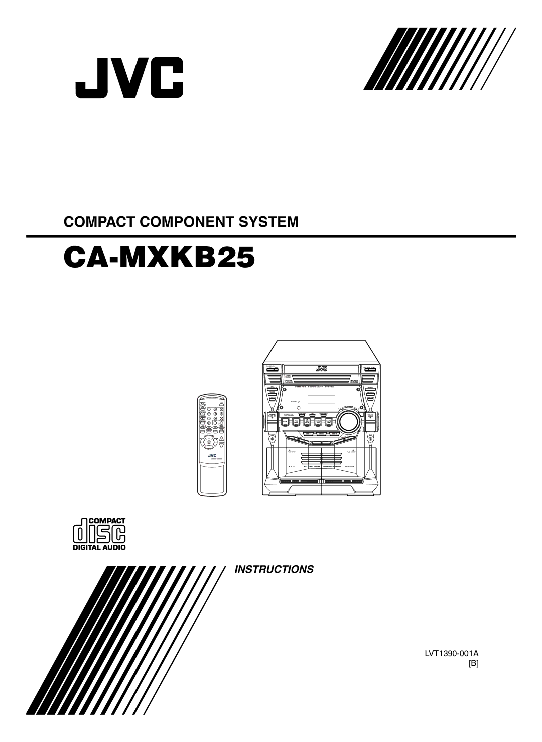 JVC CA-MXKB25 manual 