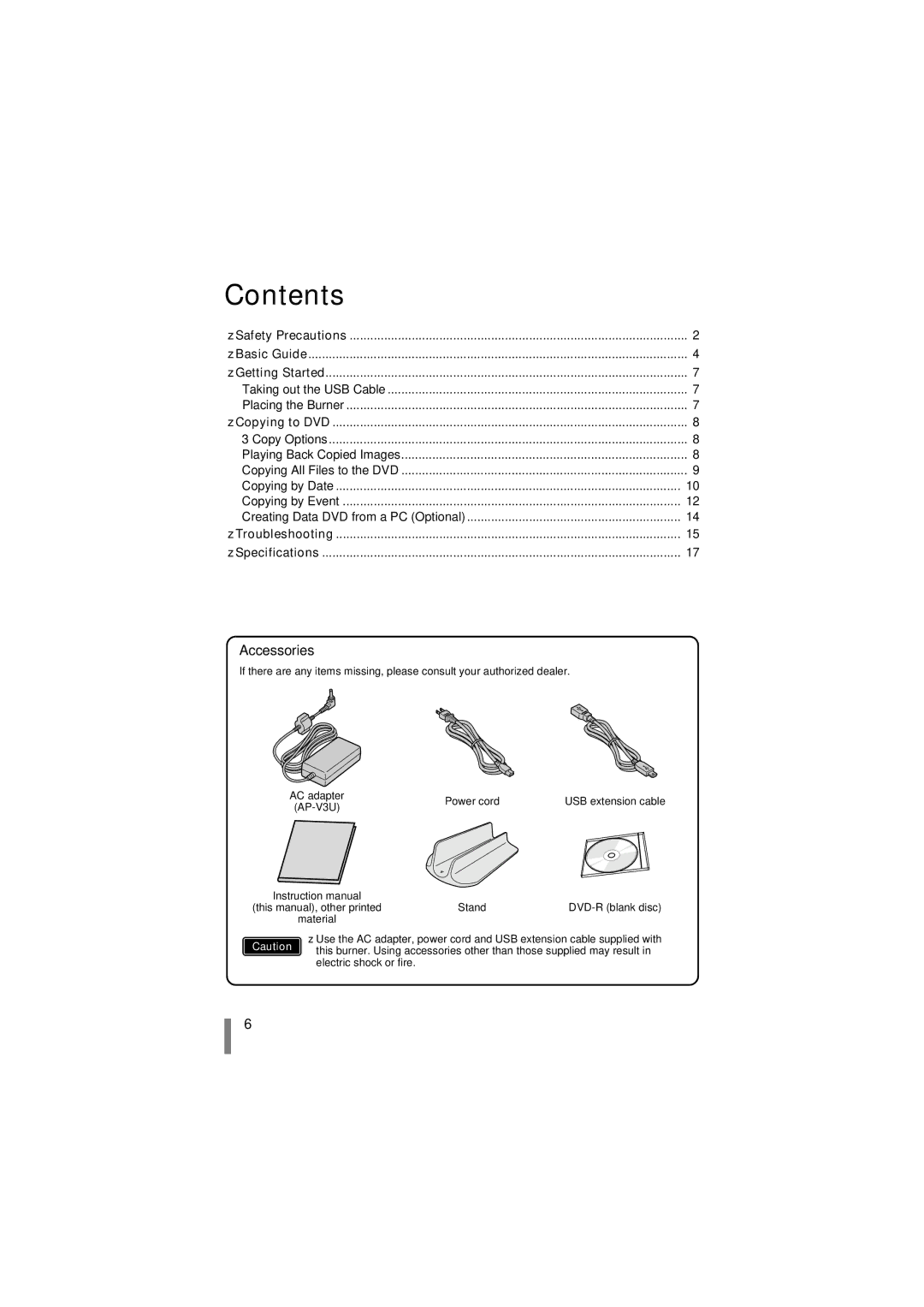 JVC CU-VD3U manuel dutilisation Contents 