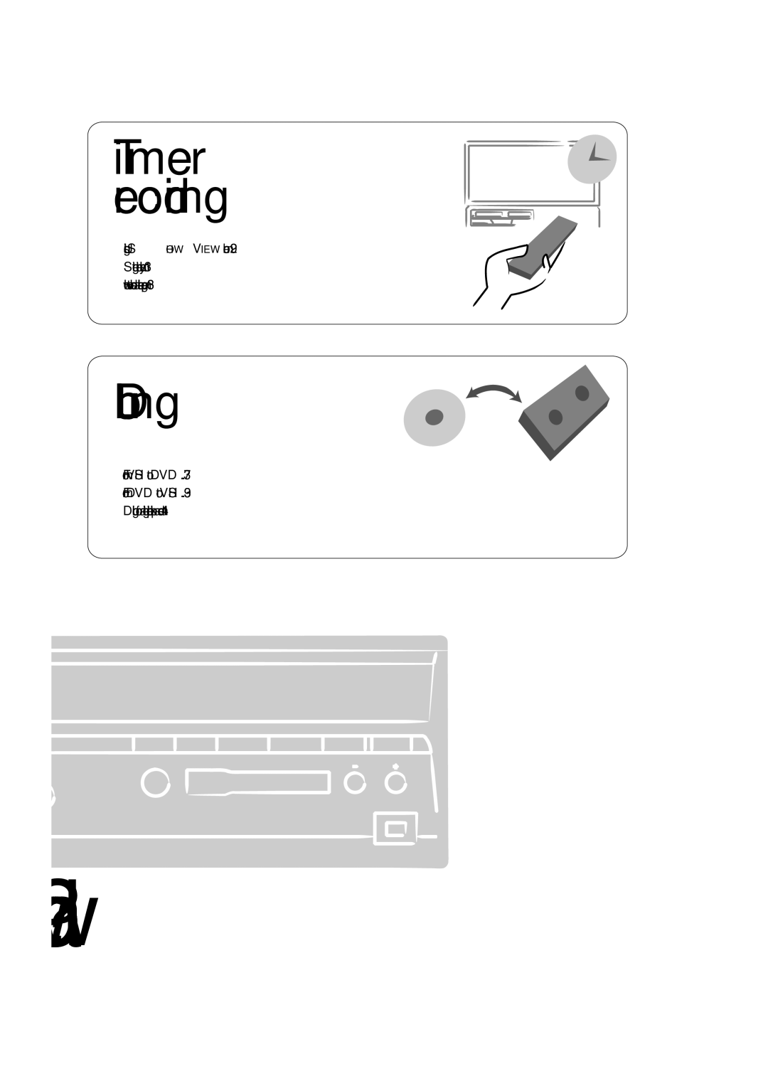 JVC DR-MV5SE manual Want to do? 