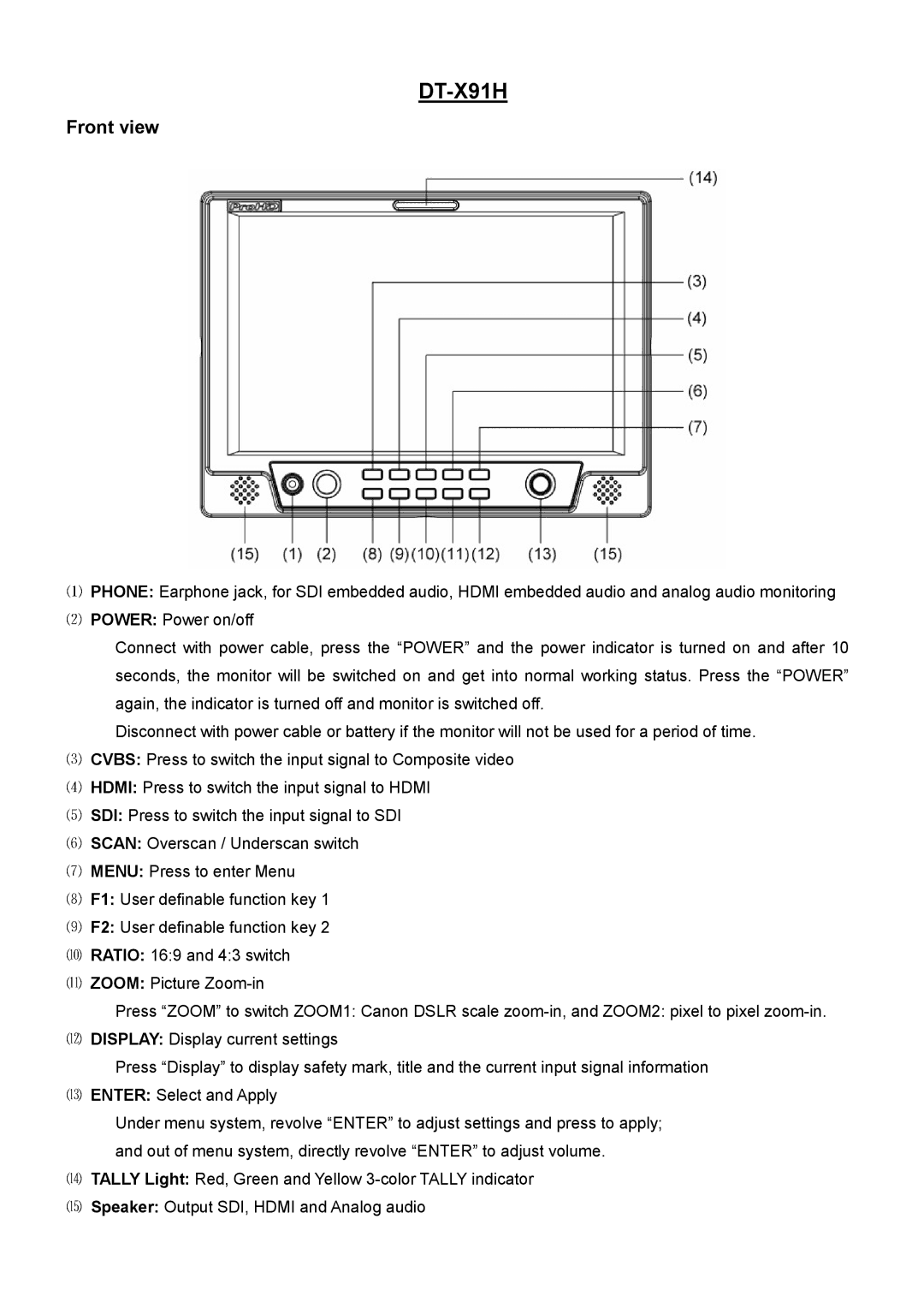 JVC DT-X91H, DT-X91F, DT-X91C user manual 