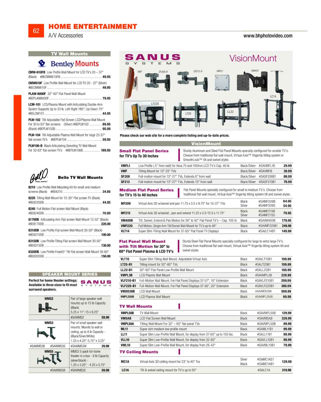 JVC DV-SP506 manual Accessories 