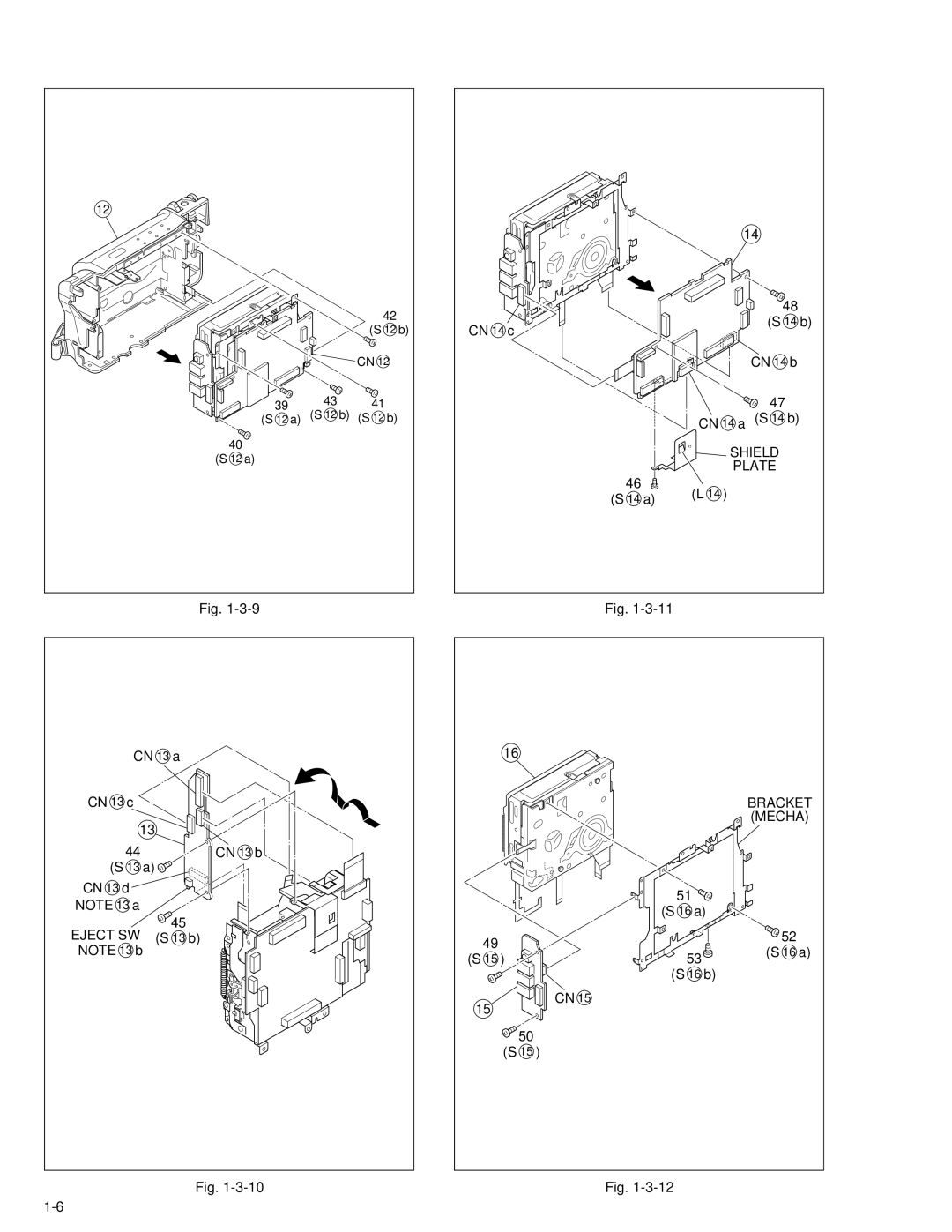 JVC DVL720U, DVL522U, DVL320U, DVL520U, GR-DVL220U service manual Plate, Mecha 