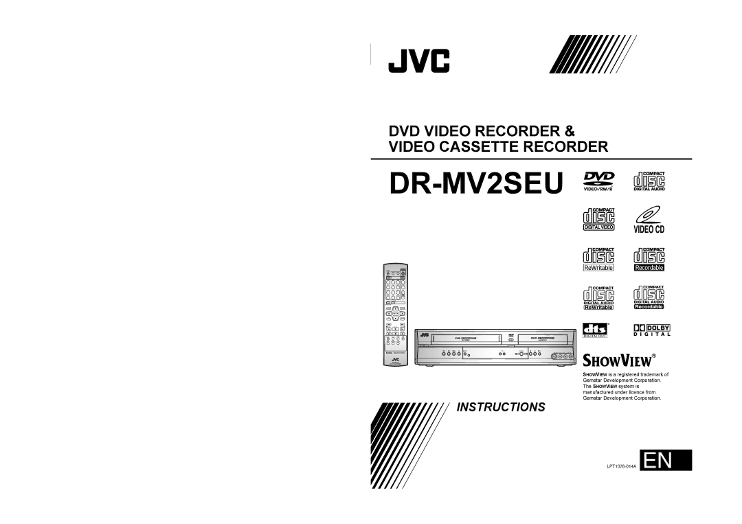 JVC 0905TNH-FN-FN, E9770ED/1VMN manual DR-MV2SEU 