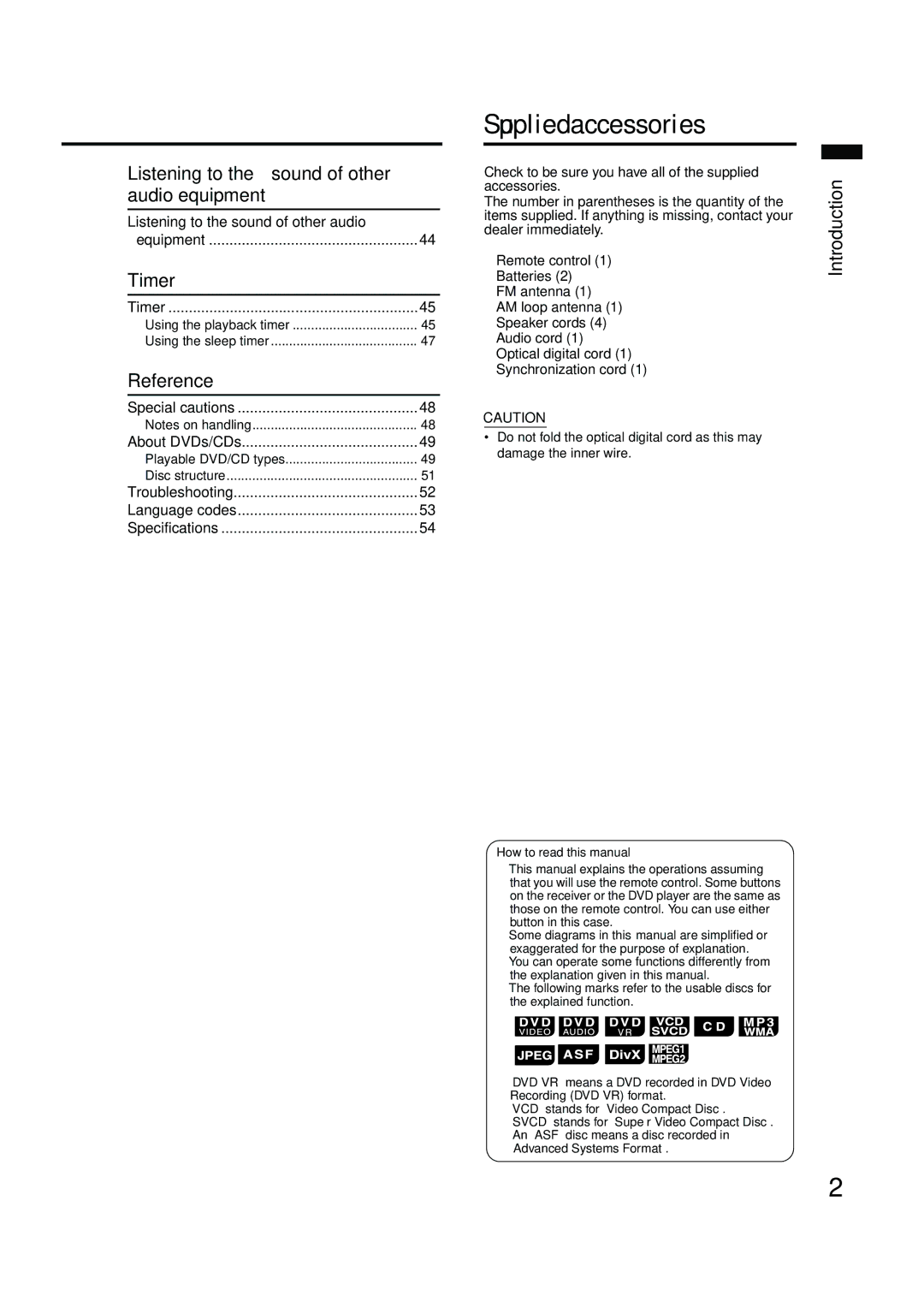 JVC EX-A10 manual Using the playback timer Using the sleep timer 