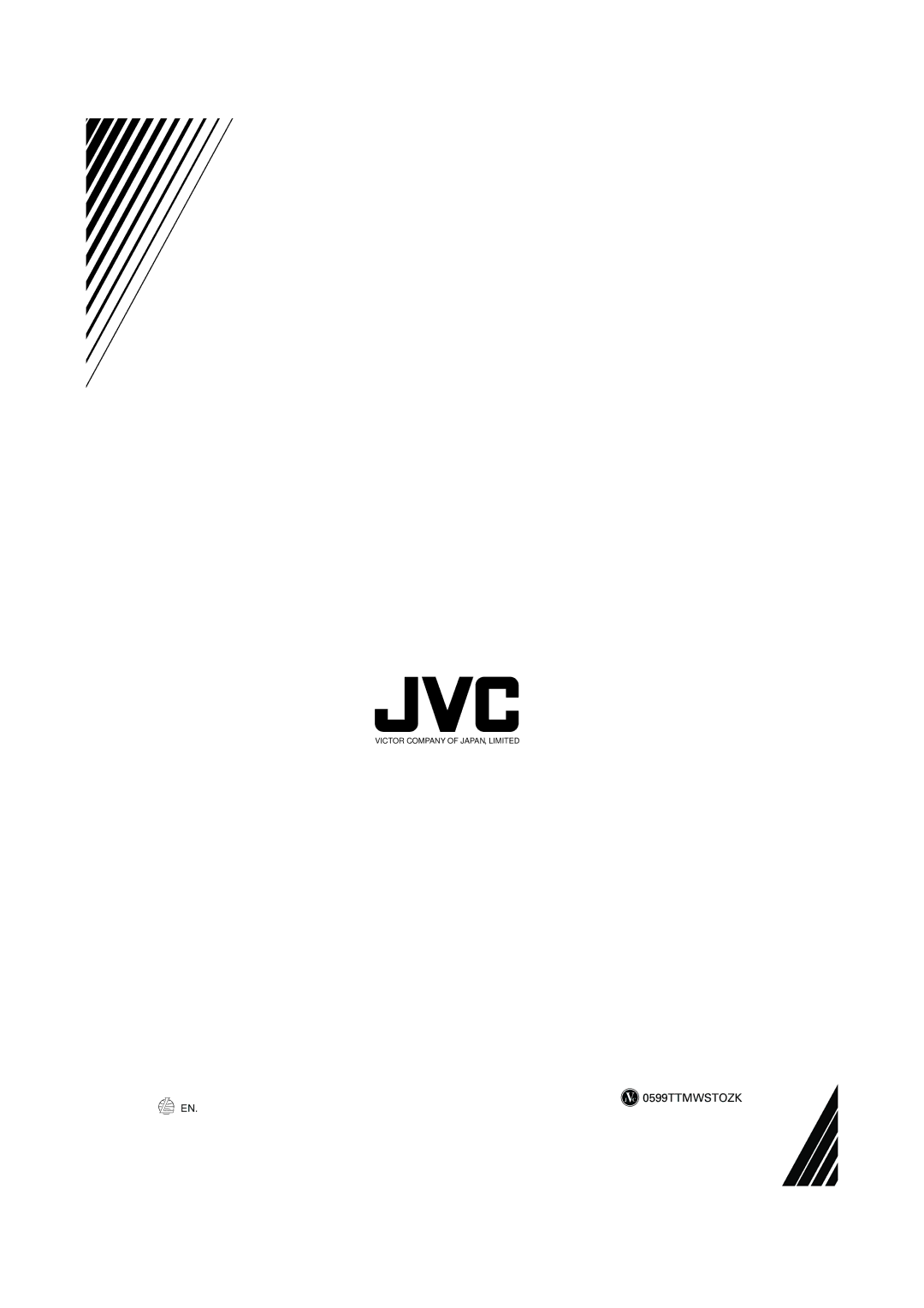 JVC FR-DS100 manual JVC 0599TTMWSTOZK 