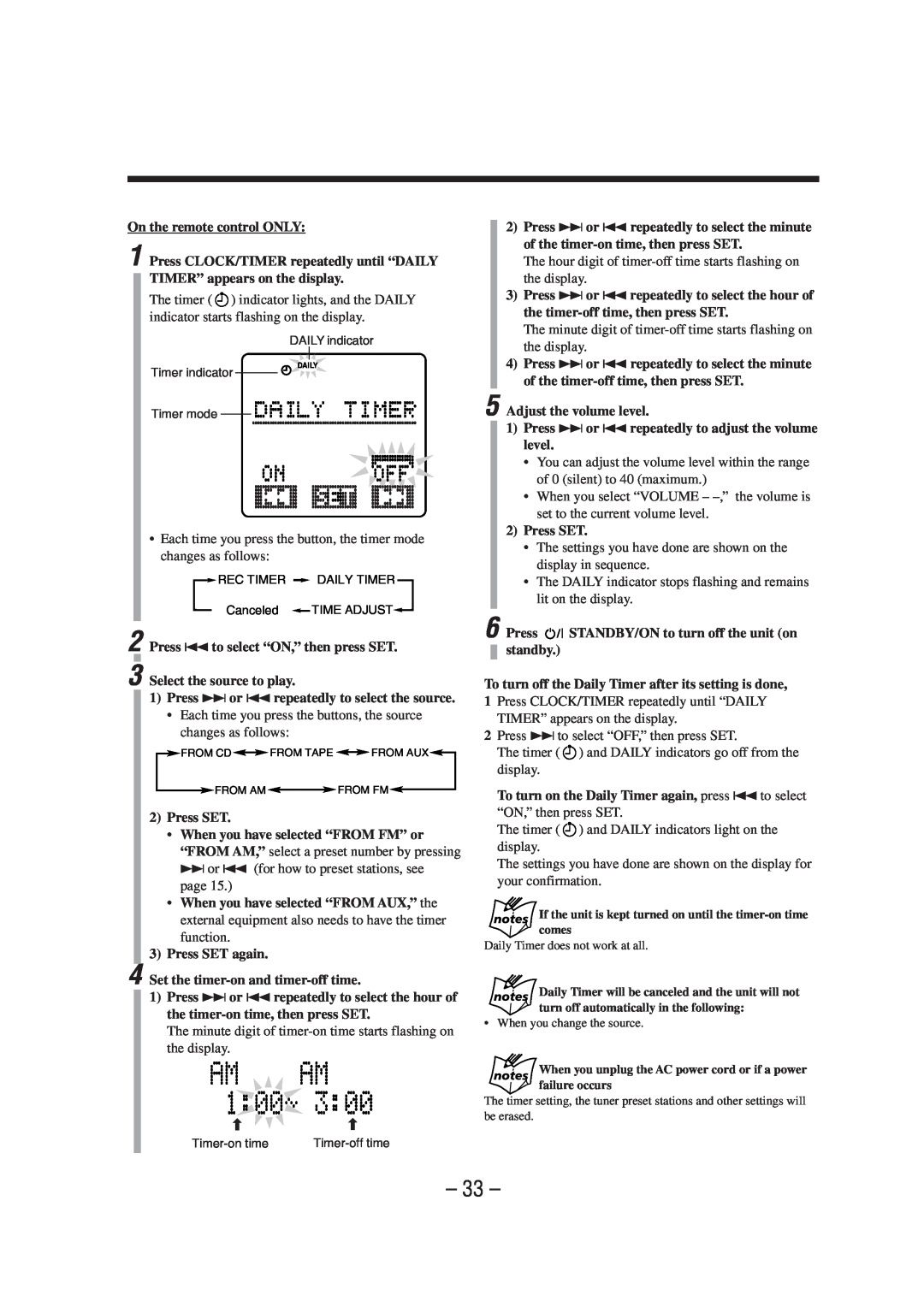 JVC FS-A52 manual 