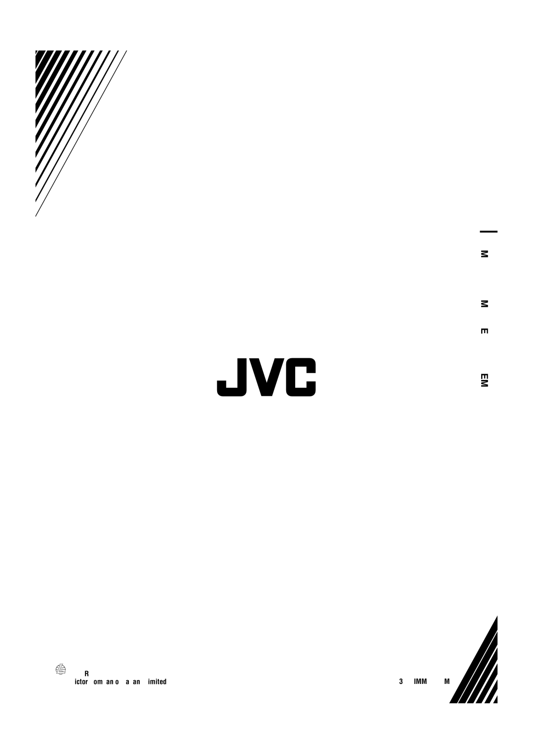 JVC manual FS-GD6S Compact Component System 